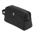 Button Black Toiletry Bag