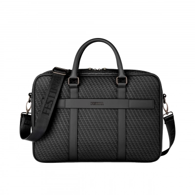 
                                                Document Bag Interlace Black
                                                