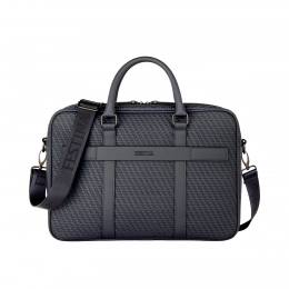 Document Bag Interlace Navy
