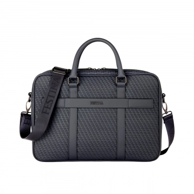 
                                                Document Bag Interlace Navy
                                                