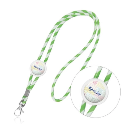 
                                            Adjustable lanyard with a carabiner
                                            