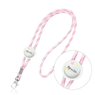 
                                            Adjustable lanyard with a carabiner
                                            