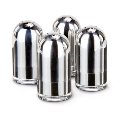 
                                            Set of 4 Mini salt shaker // Ovo
                                            