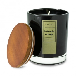 Imola scented candle, black