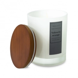 Imola scented candle, white