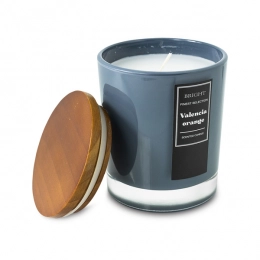 Imola scented candle, grey