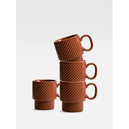 Coffee & More mug 4-pack