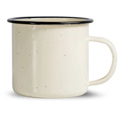 
                                            DORIS ENAMEL MUG, BEIGE
                                            