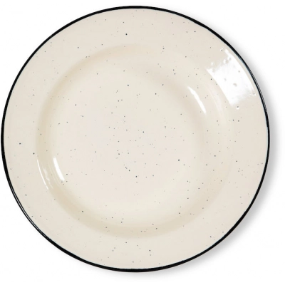 
                                            DORIS ENAMEL PLATE, BEIGE
                                            