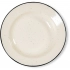 DORIS ENAMEL PLATE, BEIGE