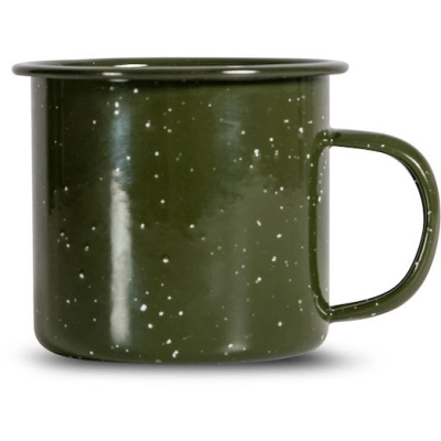 
                                            DORIS ENAMEL MUG, GREEN
                                            