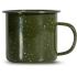 DORIS ENAMEL MUG, GREEN
