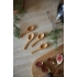 Ellen spoon 4-pcs, brown