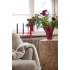 VIVA CANDLE HOLDERS, 2 PCS., BURGUNDY