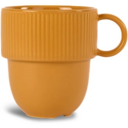 INKA MUG WITH HANDLE, YELLOW