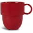Кружка INKA с ушком, бордовая
