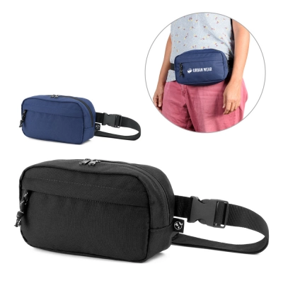 
                                            MYKONOS. Waist bag in 600D recycled polyester and lining in 210D recycled polyester
                                            