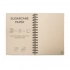 PROUST. A5 notebook with rings and Sugarcane paper with lined pages