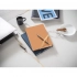 HUXLEY. A5 notebook with lined pages FSC™ ivory colour