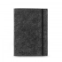 BALDWIN. A5 notepad with recycled felt cover (100% rPET) and lined pages
