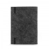 BALDWIN. A5 notepad with recycled felt cover (100% rPET) and lined pages
