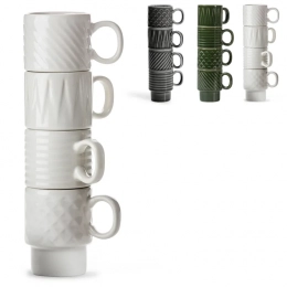 Sagaform Coffee & More Espresso Mug 4-pcs 100ml