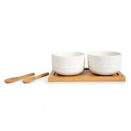 Sagaform Ellen Bowl Set With Spoons 170ml