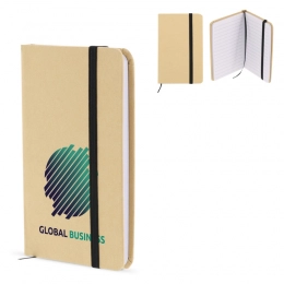 Cardboard notebook round corners A5