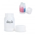 Trio travel toiletry bottles