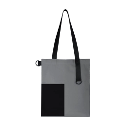 Shopper Superbag Color (gray with black)
