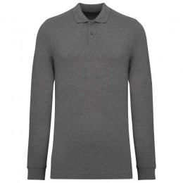 MEN’S ORGANIC 180 PIQUÉ POLO SHIRT LONG SLEEVES