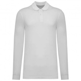 MEN’S ORGANIC 180 PIQUÉ POLO SHIRT LONG SLEEVES