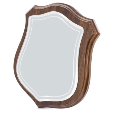 
                                            Modern shield-shaped trophy for sublimation
                                            
