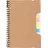 A5 Notebook with Ruler and sticky notes