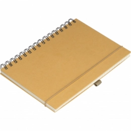 Cardboard notebook