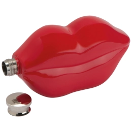 Lip shaped flask 178 ml