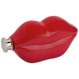 Lip shaped flask 178 ml