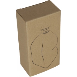 Lip shaped flask 178 ml