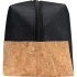 Cosmetic bag with cork bottom
