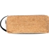 Cosmetic bag with cork bottom