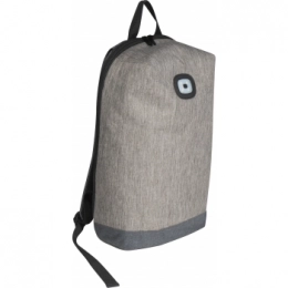 Backpack with integrated LED light