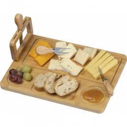 Bamboo cheese set