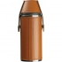 Stainless steel hip flask with 2 pins