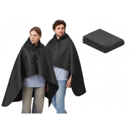 Плед-пончо 2-в-1 «Cappy» с капюшоном и мешком