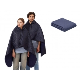 Плед-пончо 2-в-1 «Cappy» с капюшоном и мешком