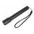 Battery-powered flashlight with adjustable focus 