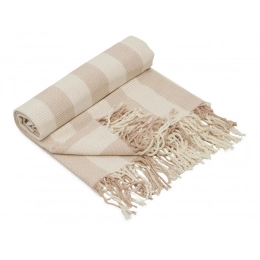 Cotton throw blanket 