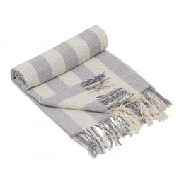 Cotton throw blanket 