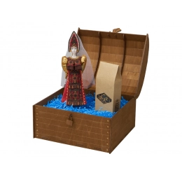 Подарочный набор: кукла фарфоровая, чай 