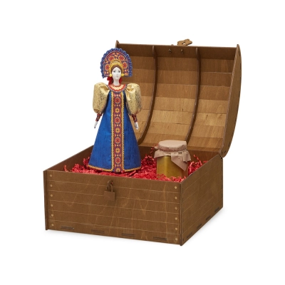 
                                                Подарочный набор: кукла фарфоровая, крем-мёд с лаймом и имбирем
                                                